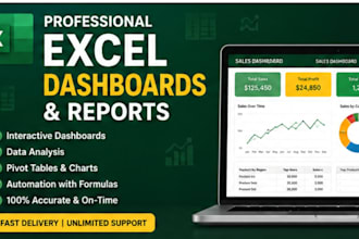 create professional microsoft excel dashboards and reports