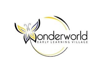design childcare, education kids, and children logo