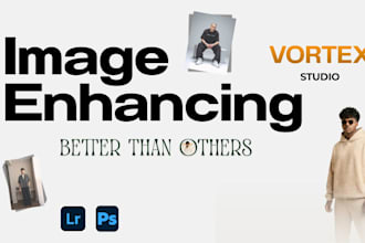 provide professional image enhancing, photo retouching
