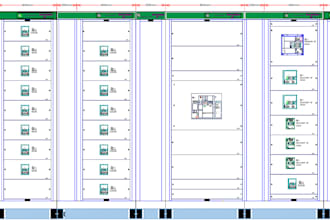 design professional lv electrical panel layouts in autocad