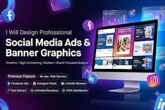 design professional social media ads
