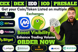 promote and list your new coin or token on crypto platform