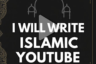 engaging islamic youtube scripts and moral stories