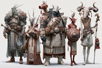 create your dnd or fantasy rpg character art