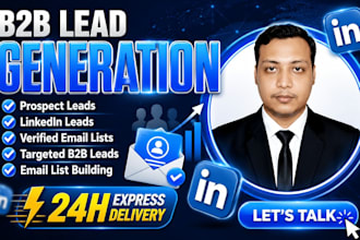 do targeted b2b lead generation and verified email list building