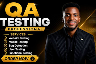 do website testing, bug reports, and website review for you usability check