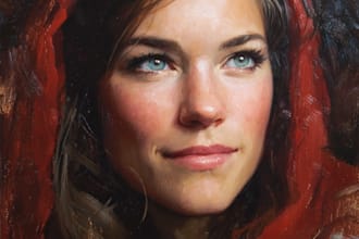 paint renaissance art oil painting portrait