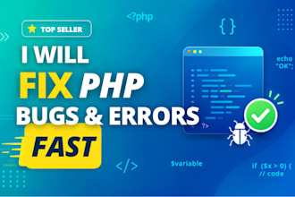 fix PHP website bugs, errors, and issues professionally