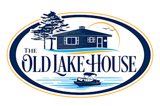 design a professional lake house logo for your brand or business