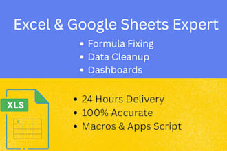 automate your  google  sheets and excel
