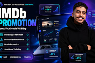 do imdb promotion, imdb page promotion, starmeter ranking and profile visibility