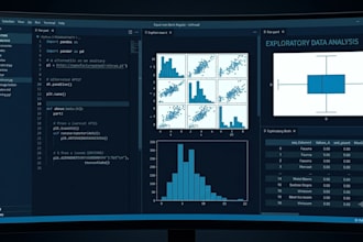 do effective and realistic exploratory data analysis using python