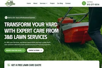 build wix landscaping website tree service website arborist tree care website