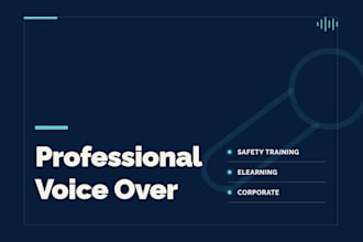 record safety training voiceover