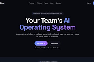 build a premium ai saas website