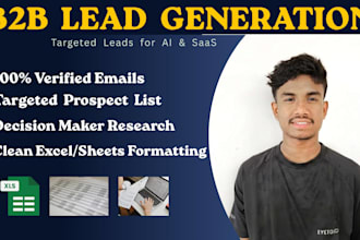 do targeted b2b lead generation for ai and saas companies