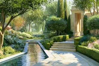 design and render your landscape design