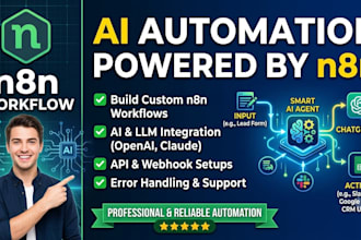 design automated workflows using n8n and ai