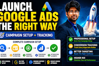 set up your google ads campaign from scratch