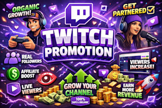 organic kick promotion kick followers kick affiliate live viewers twitch