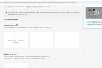 design wordpress website and funnels expert
