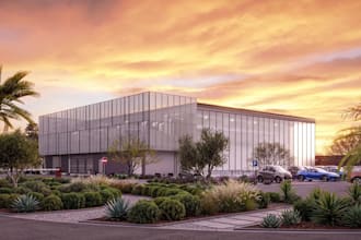 render 3d photorealistic luxury 3d warehouse commercial architecture