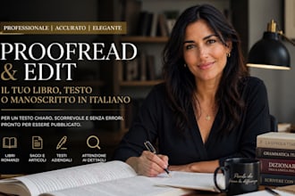 proofread and edit your book, text, journal or manuscript