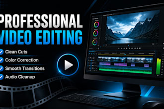 do simple video editing, cutting, trimming and transitions