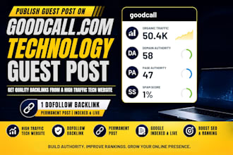publish guest post on technology website with do follow link