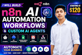 build custom n8n ai automation workflows