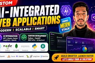integrate advanced ai for custom web apps