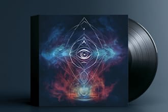 design your custom album cover art or music artwork