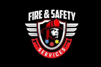 design wonderful custom fire safety logo
