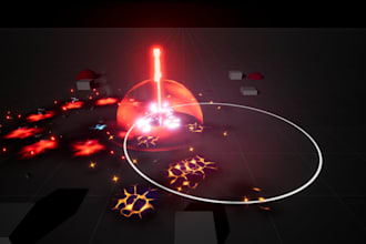 create custom game vfx shaders and particle effects for unity and unreal engine