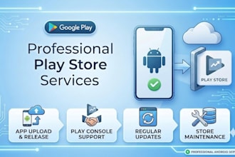 publish, upload, update, submit, maintain your android app