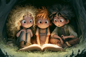 design children book illustrations story books and covers