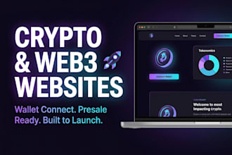 build a crypto, meme coin, or web3 website with wallet connect