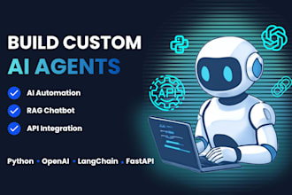 build custom ai agents and llm applications with python