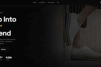 create a professional landing page for your business website