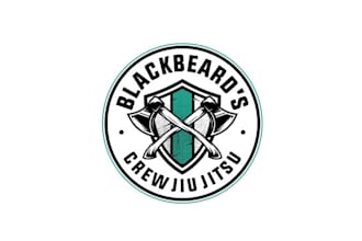 create a fun and gritty logo for black beards crew