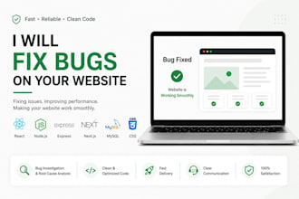 fix bugs on your website