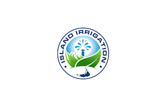 design top tier irrigation company services logo