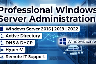configure windows server and active directory