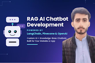 develop custom ai chatbot with llm and rag integration