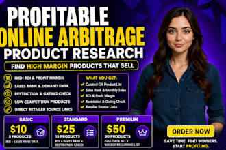 provide product for amazon online arbitrage fba