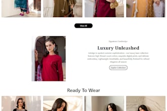 develop a custom PHP mysql ecommerce website