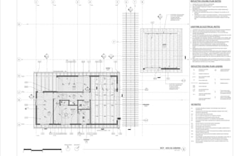 architecture adu plans with realistic renderings for permit