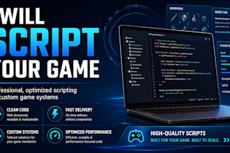 do advanced roblox scripting for you
