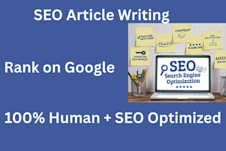 write SEO article, blog post and chatgpt content