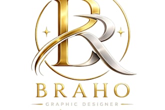 je vais créer un logo professionnel moderne et unique